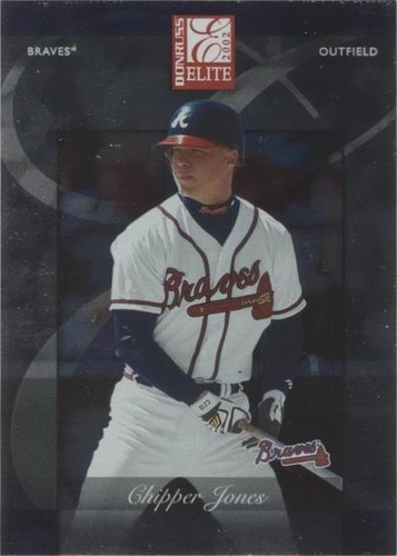 2002 Donruss Elite - Chipper Jones #12