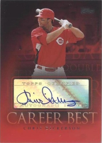 2009 Topps - Chris Dickerson #CBA-CD