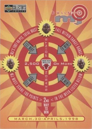 1997-98 Upper Deck Collector's Choice - Michael Jordan #B30