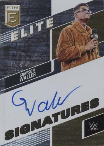 2023 Panini Donruss Elite WWE - Grayson Waller #ES-GWL
