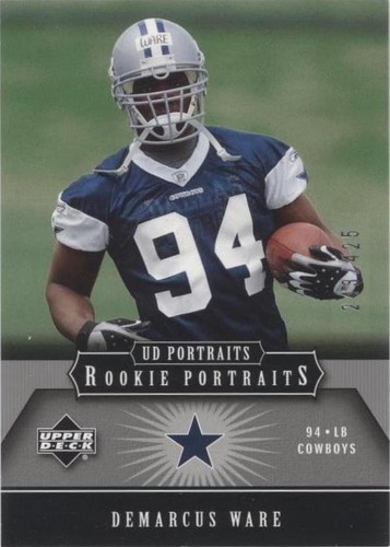 2005 Upper Deck Portraits DeMarcus Ware #156