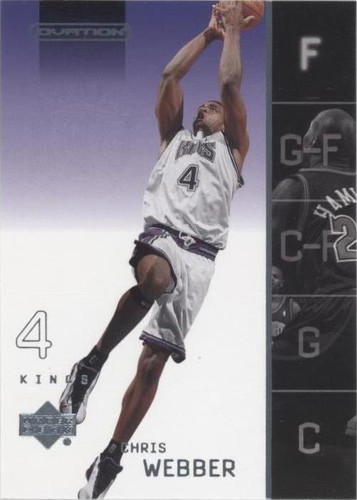2002-03 Upper Deck Ovation - Chris Webber #72