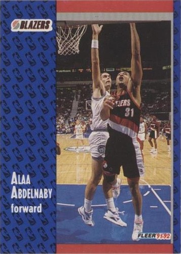 1991-92 Fleer - Alaa Abdelnaby #344