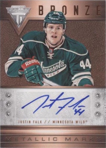 2012-13 Panini Rookie Anthology - Justin Falk #36