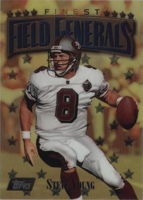 1997 Topps Finest Steve Young #162