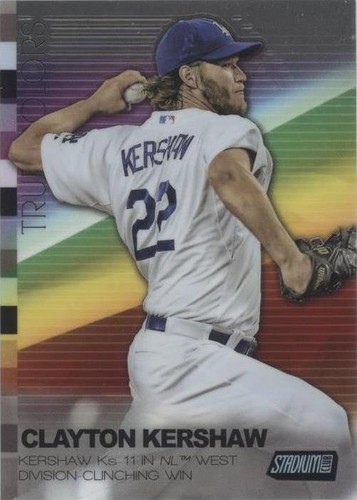 2015 Topps Stadium Club - Clayton Kershaw #TCA-CK
