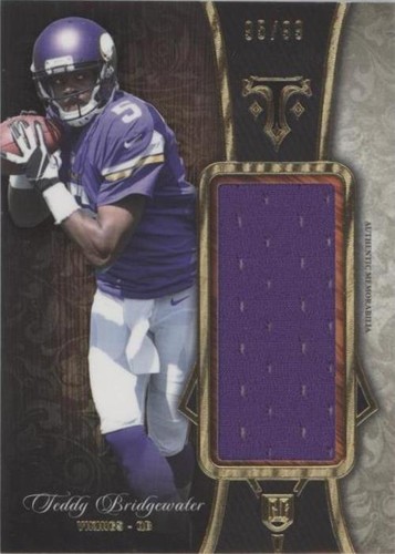 2014 Topps Triple Threads Teddy Bridgewater #TTRJR-12