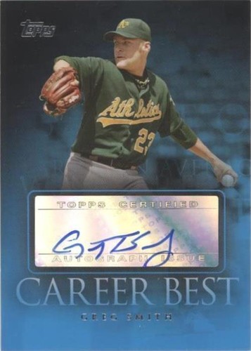 2009 Topps - Greg Smith #CBA-GS