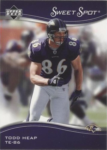2005 Upper Deck Sweet Spot Todd Heap #7