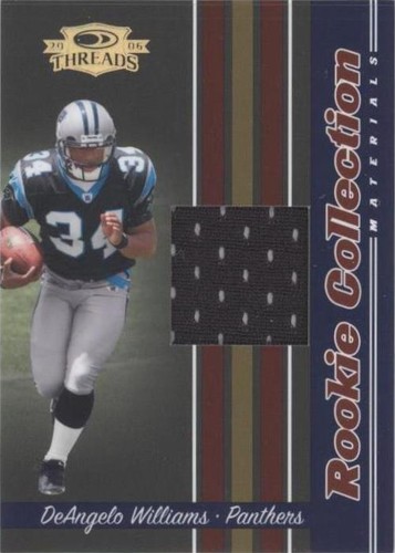 2006 Donruss Threads DeAngelo Williams #RCM-27