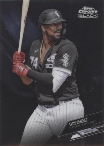 2021 Topps Chrome Black - Eloy Jimenez #4