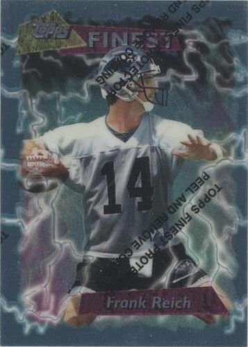 1995 Topps Finest Frank Reich #215