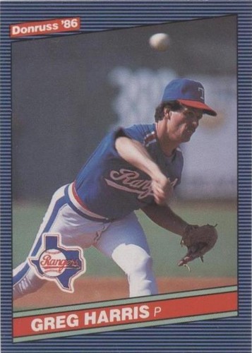 1986 Donruss - Greg Harris #465