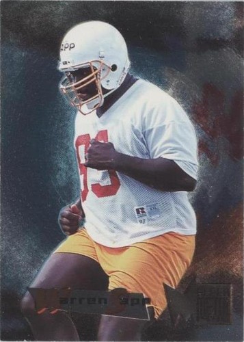 1995 Fleer Metal Warren Sapp #191