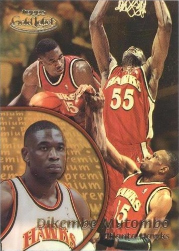 2000-01 Topps Gold Label - Dikembe Mutombo #13