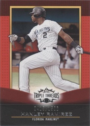2011 Topps Triple Threads - Hanley Ramirez #13