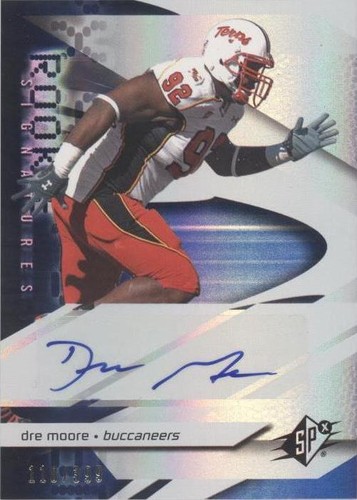 2008 SPx Dre Moore #205