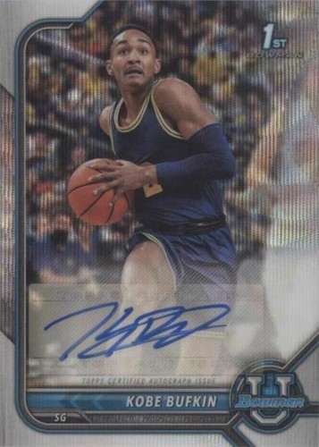 2021-22 Bowman University - Kobe Bufkin #BCPA-KB