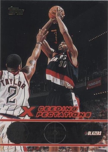2001-02 Topps Xpectations - Rasheed Wallace #97