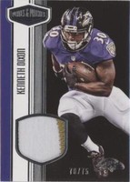 2016 Panini Plates & Patches Kenneth Dixon #RM-DI