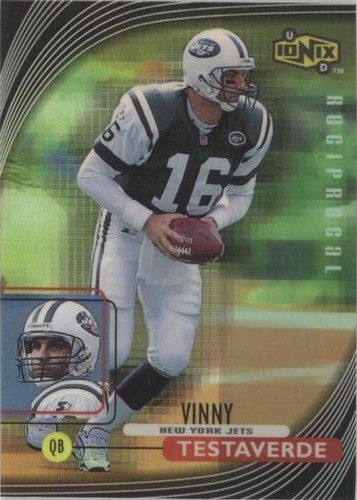 1999 UD Ionix Vinny Testaverde #R39