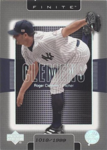 2003 Upper Deck Finite - Roger Clemens #66