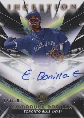 2023 Bowman Inception - Enmanuel Bonilla #BPA-EB