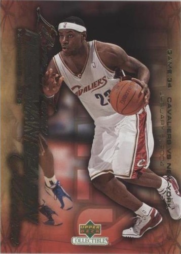 2003-04 UD Upper Deck #36 Lebron James Freshman Season ROOKIE PSA