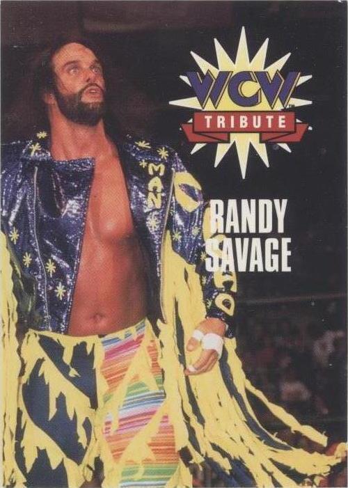 1995 CARDZ WCW Main Event - Randy Savage #72