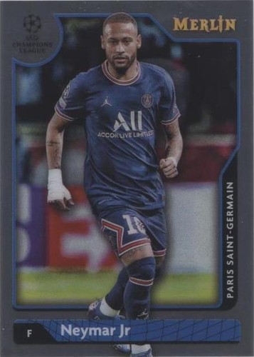 2021-22 Topps Merlin Collection Chrome UCL Neymar Jr. #10
