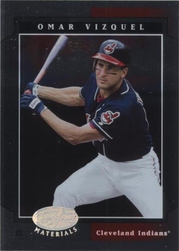 2001 Leaf Certified Materials - Omar Vizquel #100