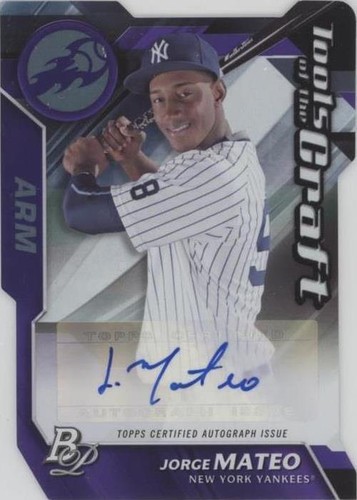2017 Bowman Platinum - Jorge Mateo #TOCA-JM