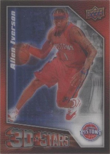 2009-10 Upper Deck - Allen Iverson #3D-AI