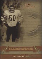 2006 Donruss Classics Mike Singletary #CS-17