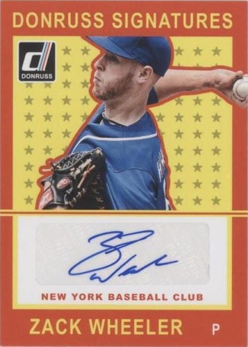 2014 Panini Donruss - Zack Wheeler #ZW