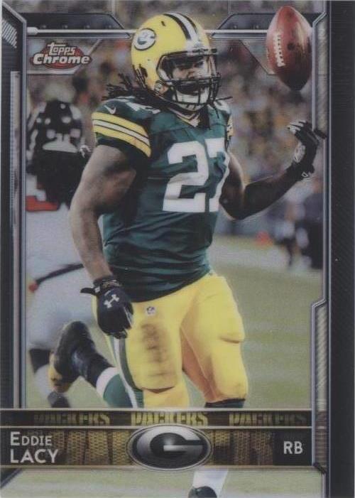 2015 Topps Chrome Eddie Lacy #19