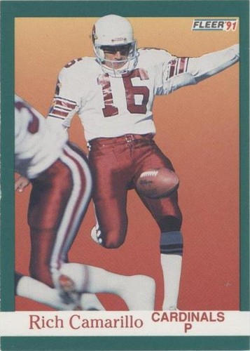 1991 Fleer Rich Camarillo #339