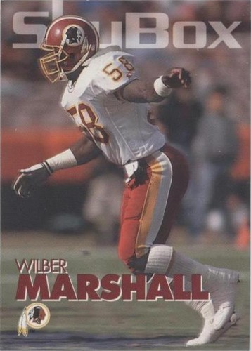 1993 Skybox Impact Wilber Marshall #337