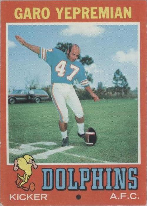 1971 Topps Garo Yepremian #121