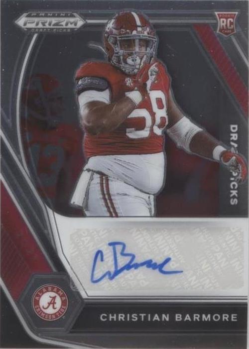 2021 Panini Prizm Draft Picks Christian Barmore #DPA-CHB