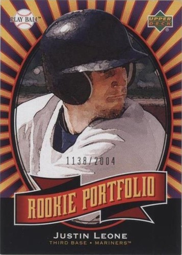 2004 Upper Deck Play Ball - Justin Leone #150