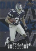 2004 Topps Finest Julius Jones #63