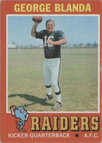 George Blanda Trading Cards