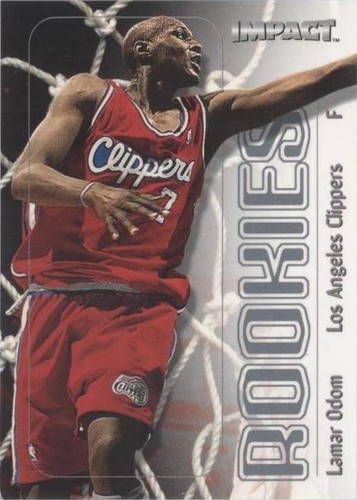 1999-00 Skybox Impact - Lamar Odom #100