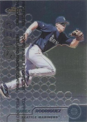 1999 Topps Finest - Alex Rodriguez #105