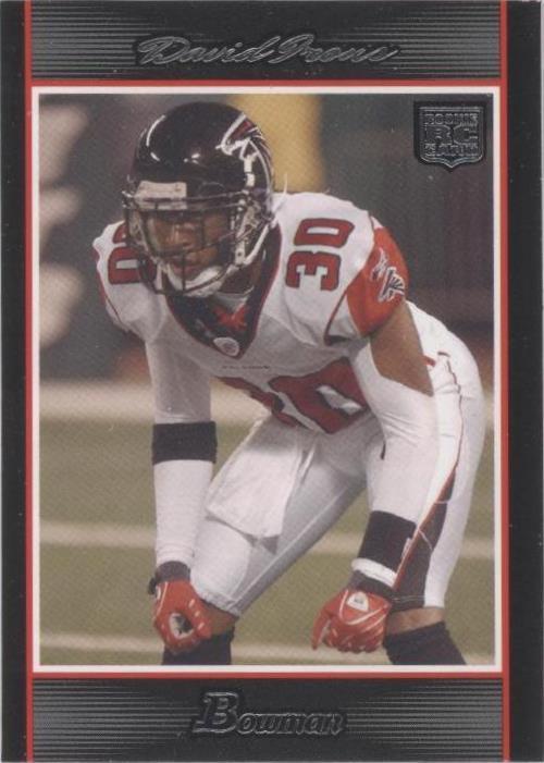 2007 Bowman David Irons #209