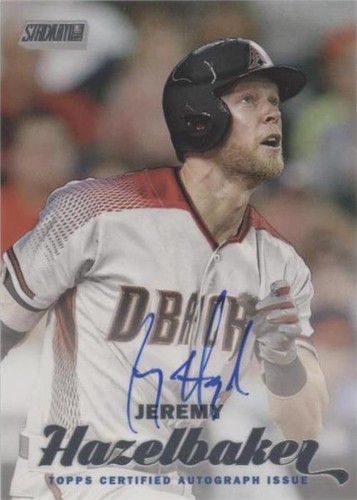2017 Topps Stadium Club - Jeremy Hazelbaker #SCA-JH
