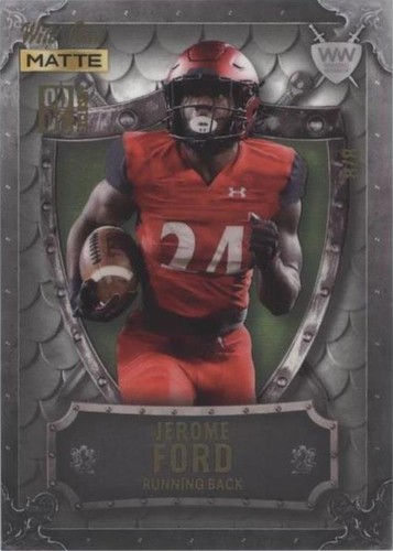2022 Wild Card Matte SP Exclusive Jerome Ford #WWN-15