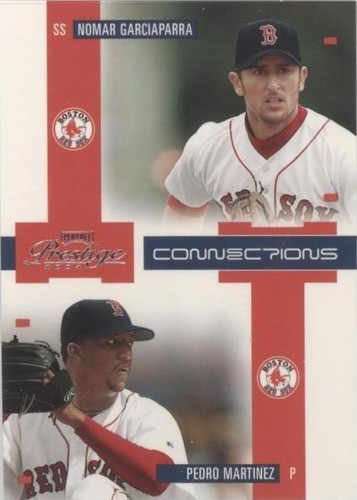 2004 Playoff Prestige - Nomar Garciaparra Pedro Martinez #C-14