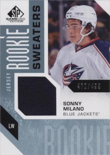2016-17 SP Game Used - Sonny Milano #RS-SM